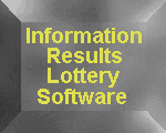 Lottery Information, Results and Software Links